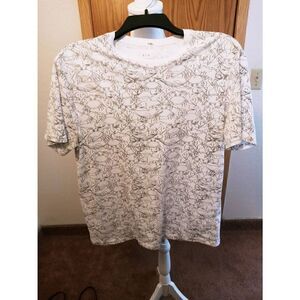 Armani Exchange Marine Life Drawings Design Medium Regular Tee. See Condition